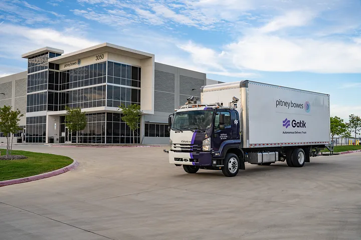 A Texas-Sized Announcement: Gatik and Pitney Bowes Partner to Transport E-commerce Shipments Across Dallas