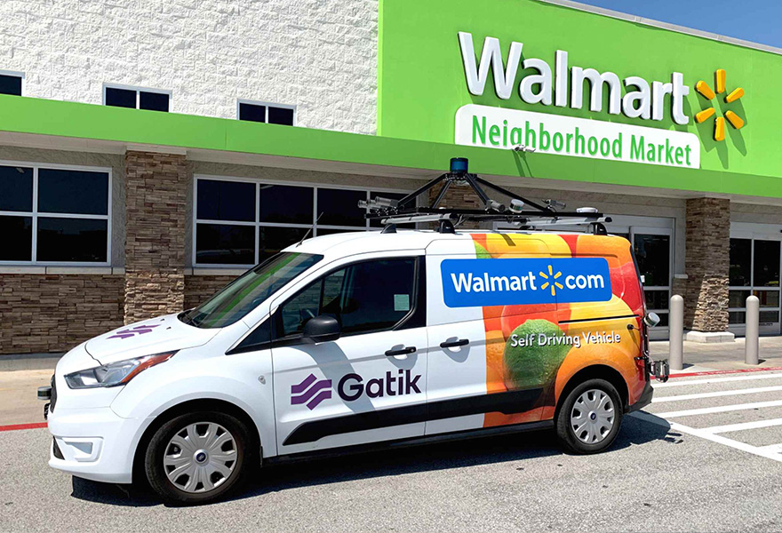 Gatik Announces Walmart Partnership