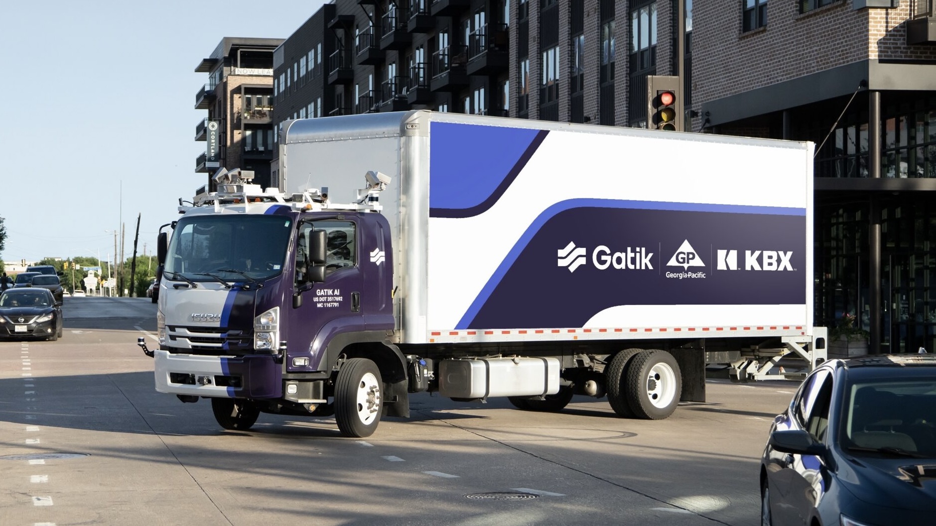 Gatik Partners with Georgia Pacific and KBX