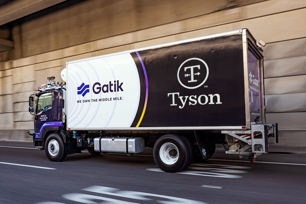 Tyson Foods and Gatik to Deploy Autonomous Trucks in Northwest Arkansas to Optimize Supply Chain Efficiency