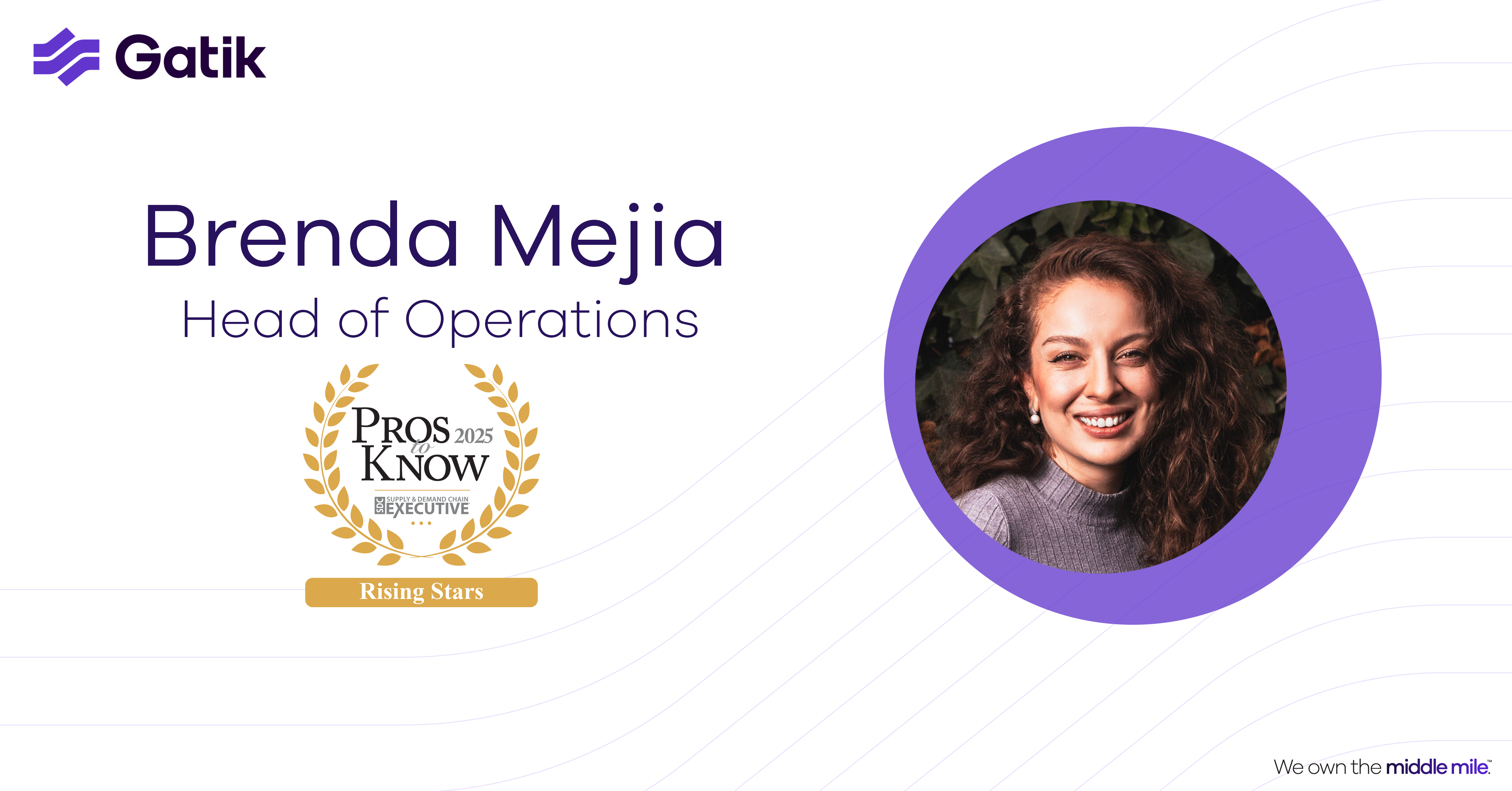 Gatik’s Brenda Mejia Wins Top Honor in Pros to Know Rising Stars Category
